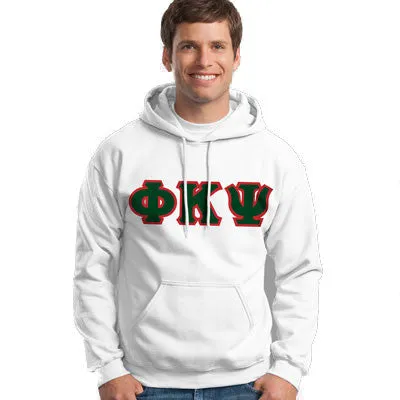 Phi Kappa Psi Hooded Sweatshirt - G185 - TWILL