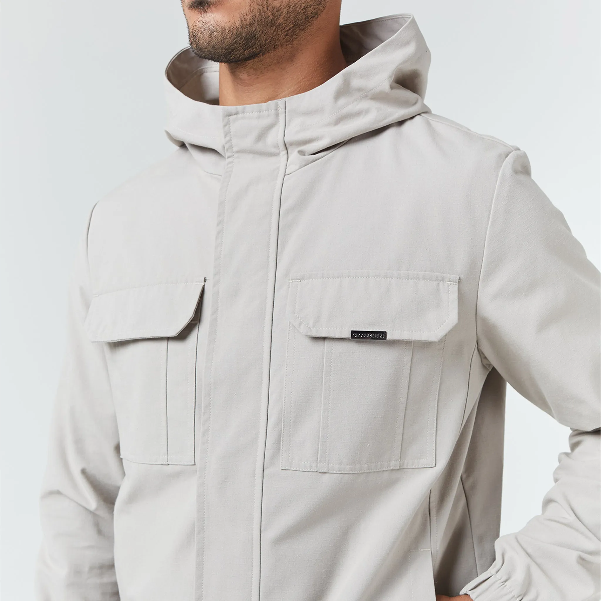 Premium Ripstop Jacket | Stone