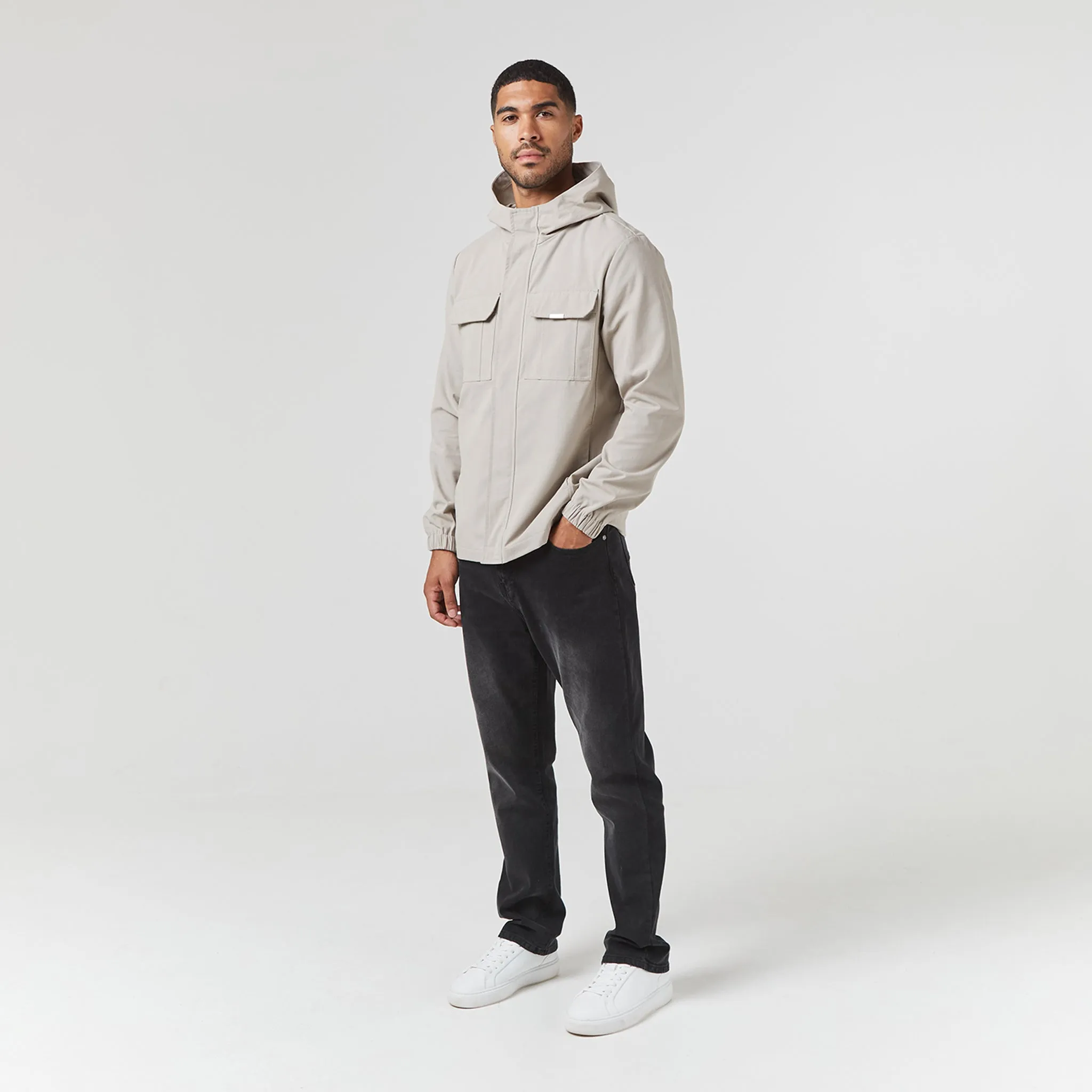 Premium Ripstop Jacket | Stone