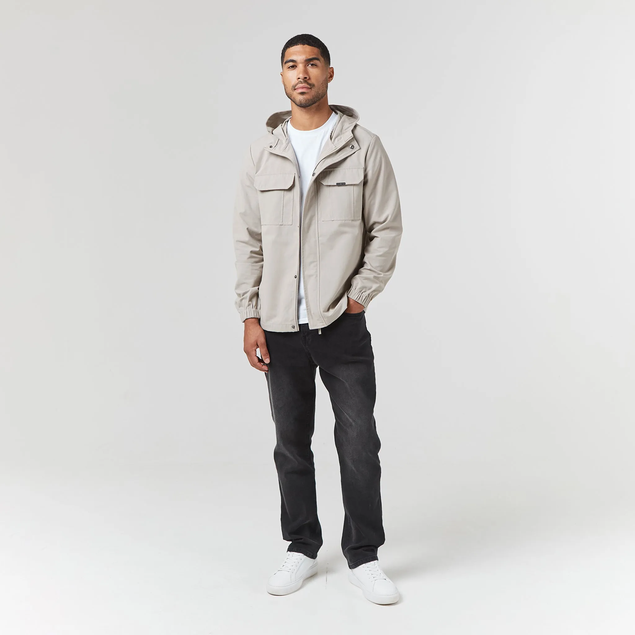 Premium Ripstop Jacket | Stone