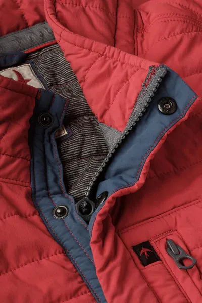 Relwen Windzip Jacket in Red Fade