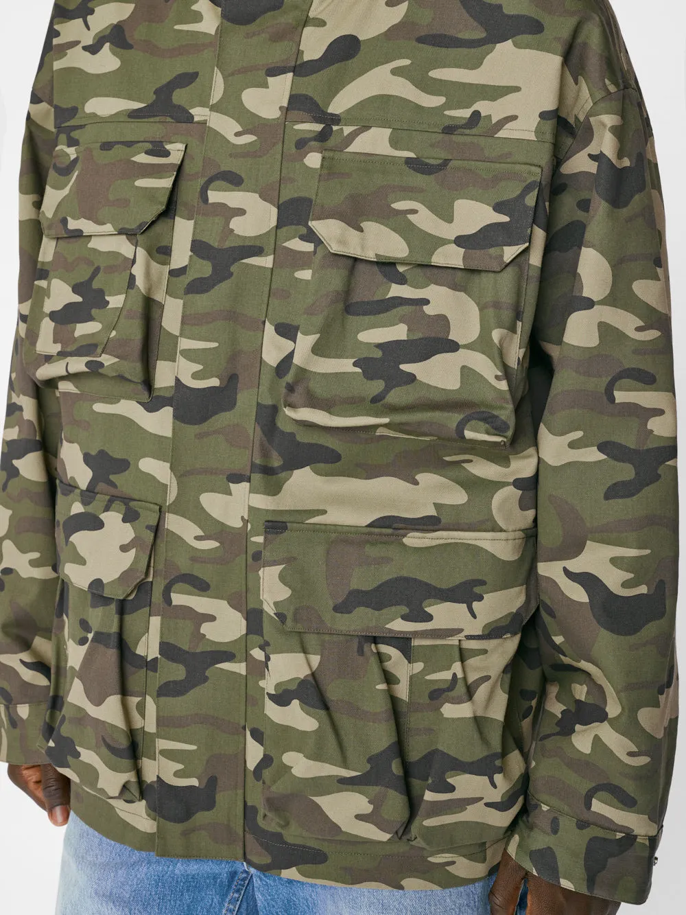 Reversible Camo Parka -- Camo/Noir