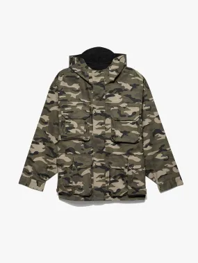 Reversible Camo Parka -- Camo/Noir