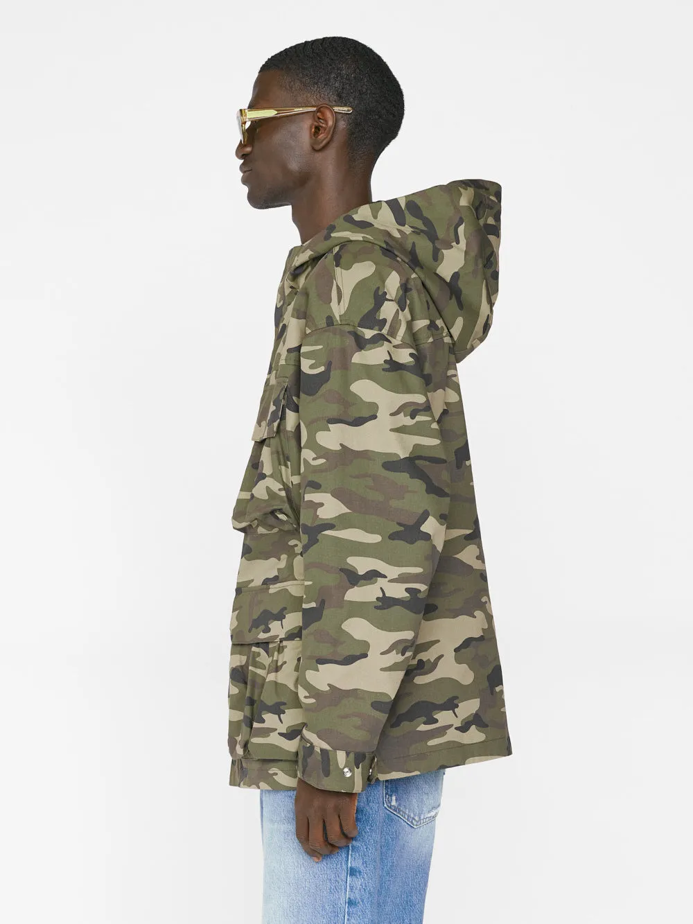 Reversible Camo Parka -- Camo/Noir