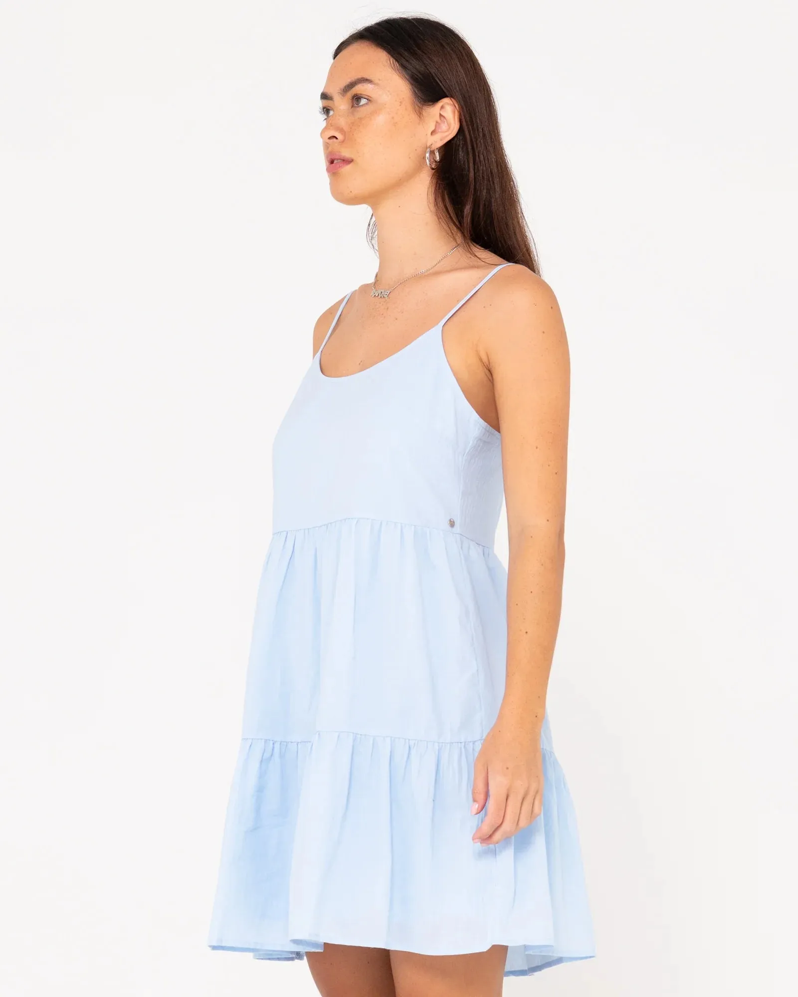 Rusty - Heather Slip Dress (Mist Blue)