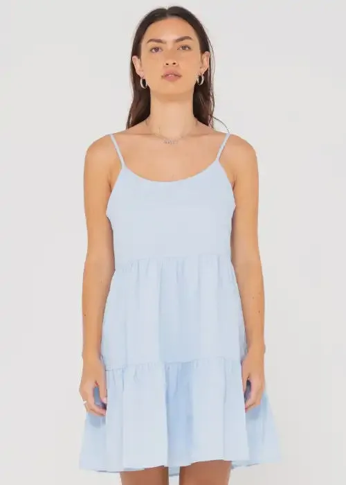 Rusty - Heather Slip Dress (Mist Blue)