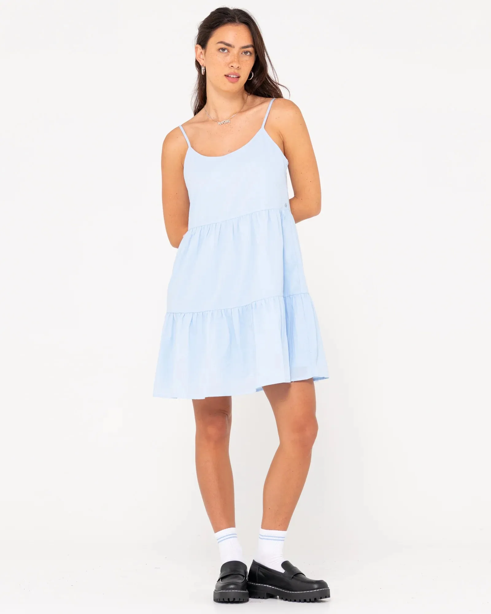 Rusty - Heather Slip Dress (Mist Blue)