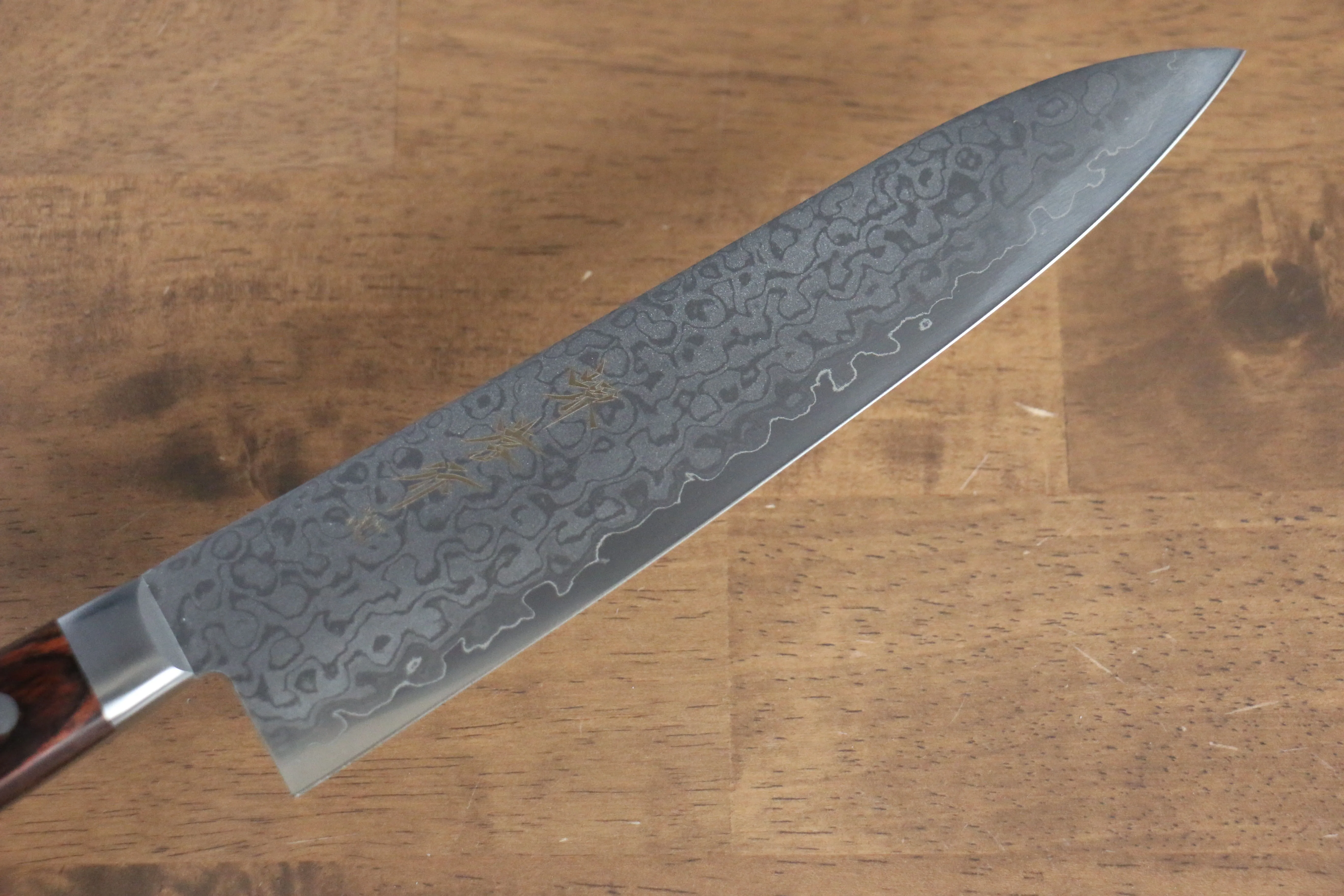 Sakai Takayuki VG10 17 Layer Damascus Mirrored Finish Gyuto 210mm