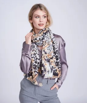 Sloan Scarf - Silver Grey