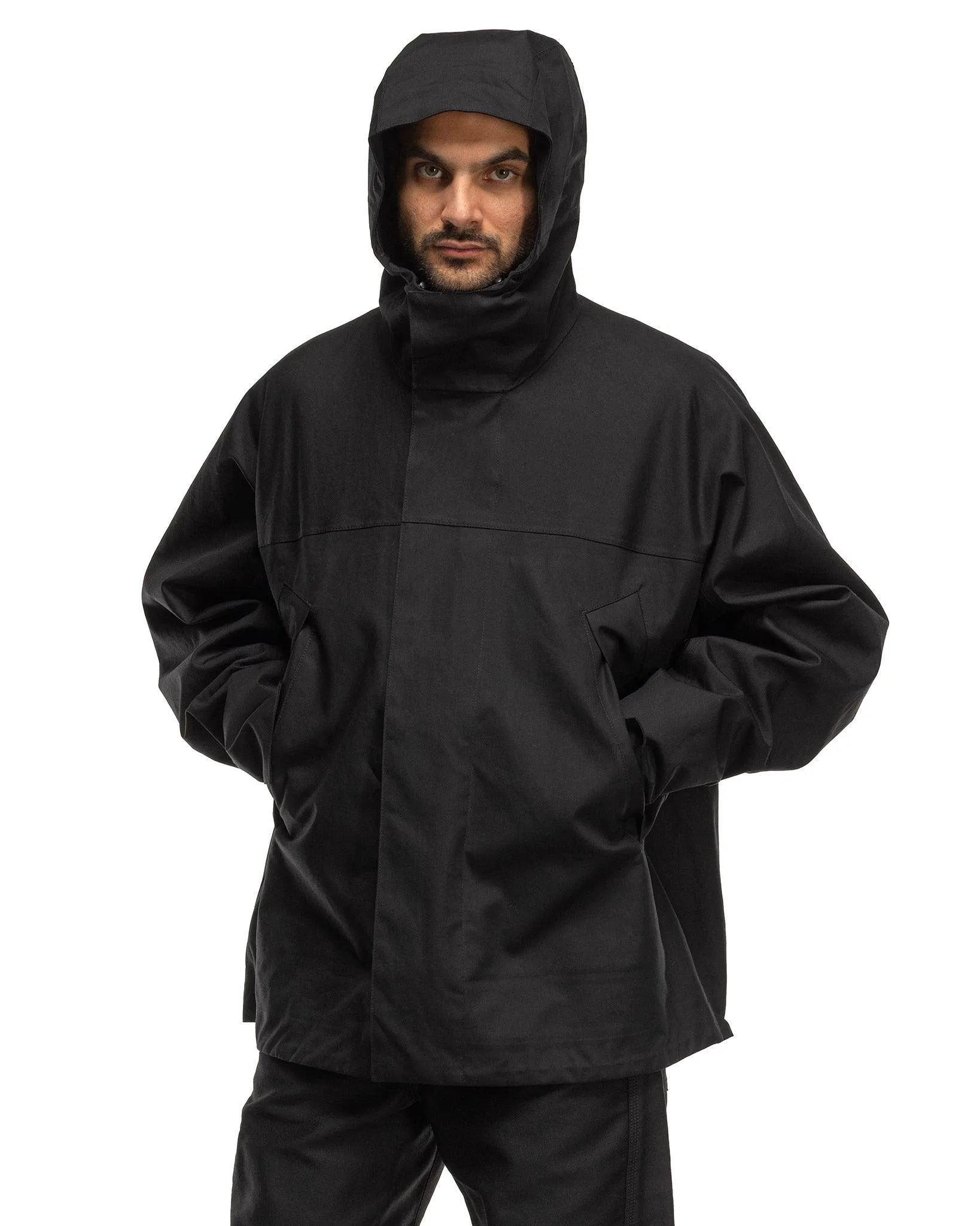 Soft Technical Parka Black