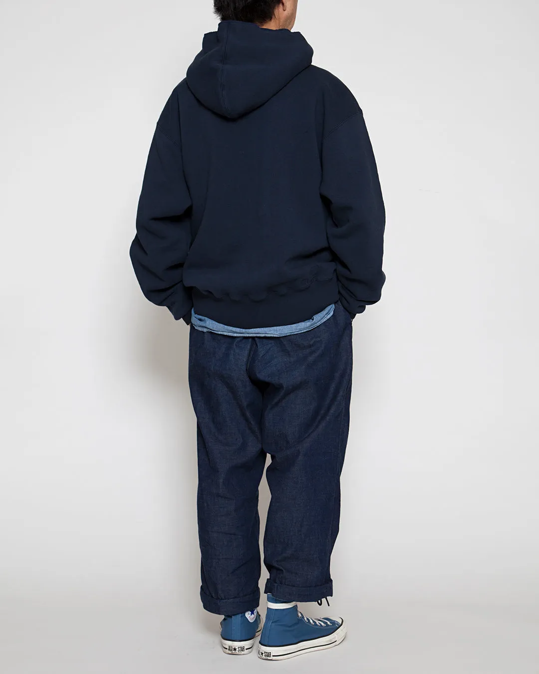 SPALDING × THE CORONA UTILITY / NAVY ATHLETIC PARKA - Navy