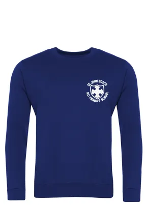 St John Bosco R.C. Primary School Royal Blue Sweatshirt