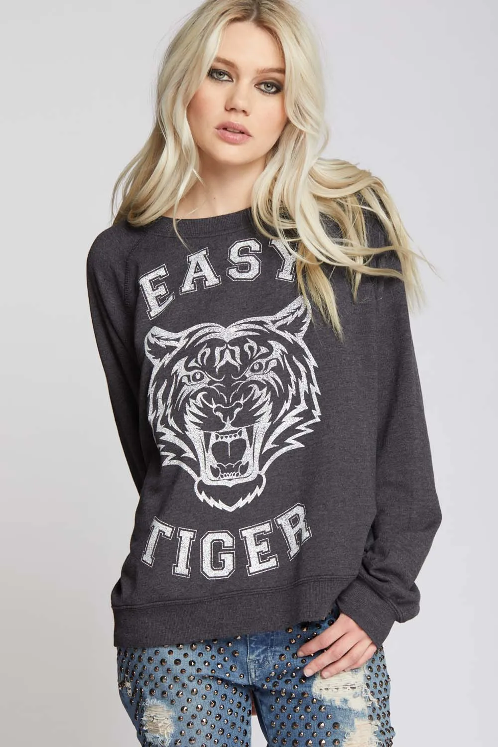 Sweatshirt Easy 401348 Vintage-Black