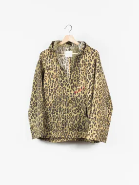 Takahiromiyashita The Soloist Remake Leopard Baja Hoodie