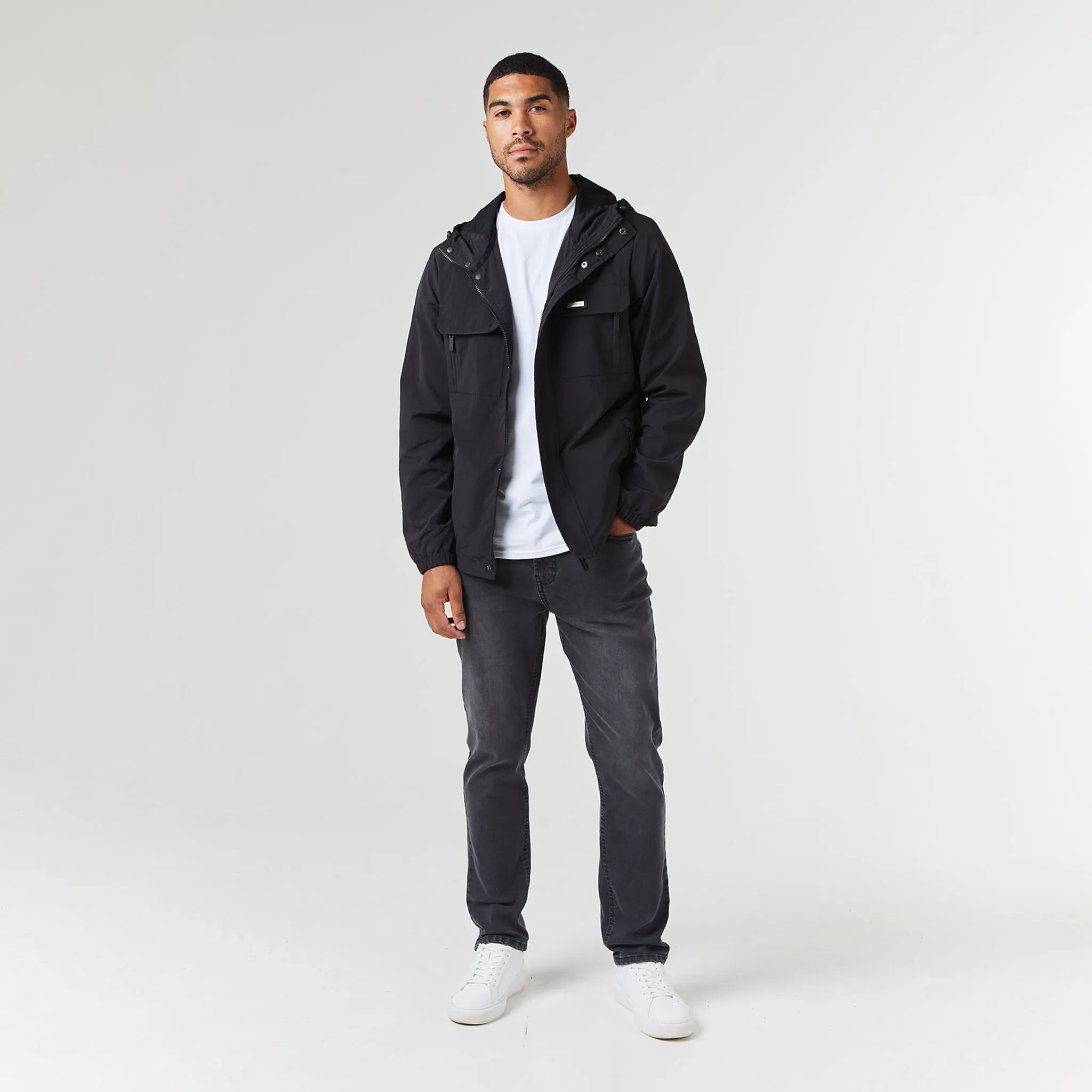 Tech Utility Jacket | Black