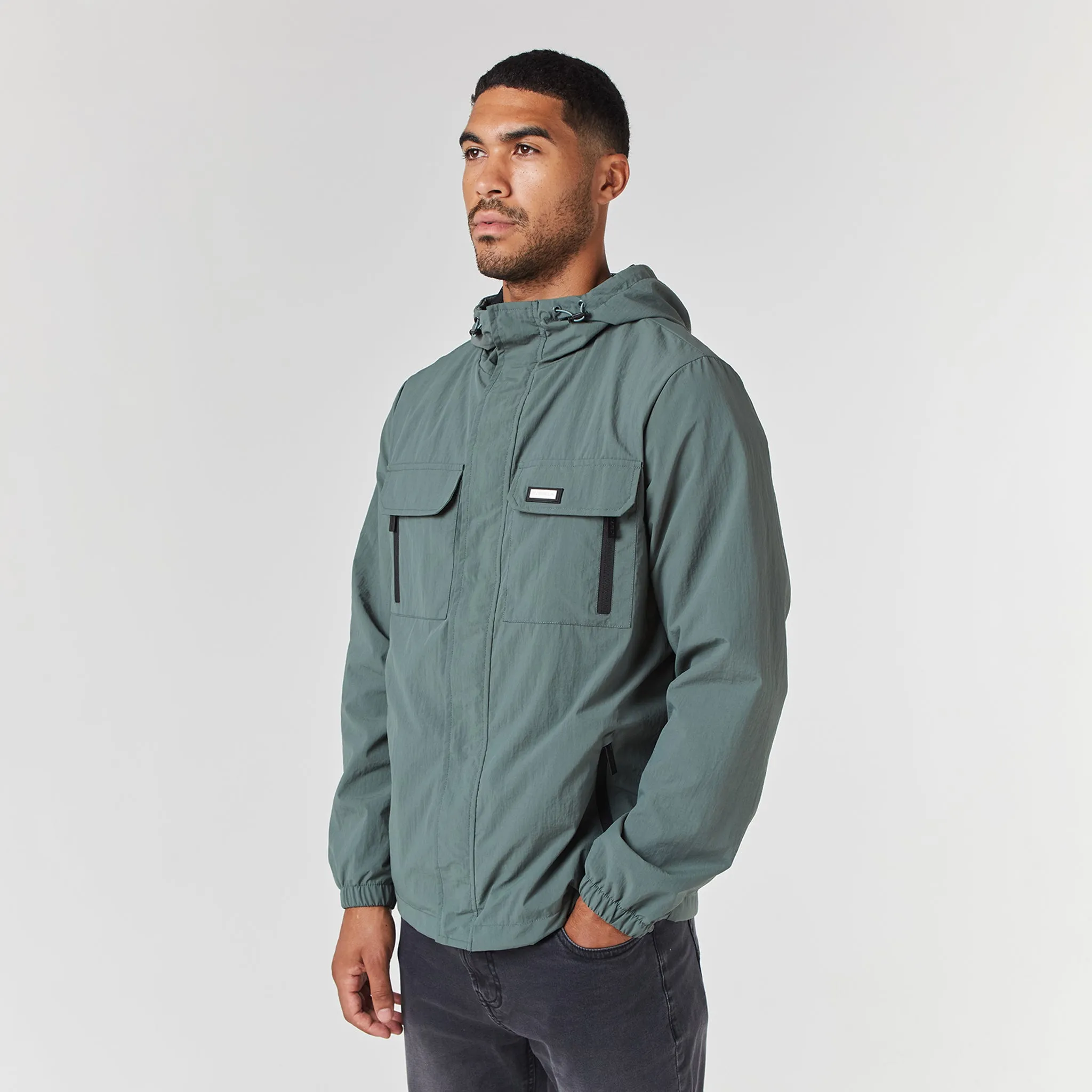 Tech Utility Jacket | Sage