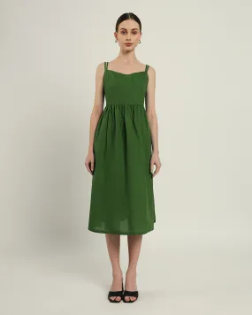 The Haiti Emerald Cotton Dress