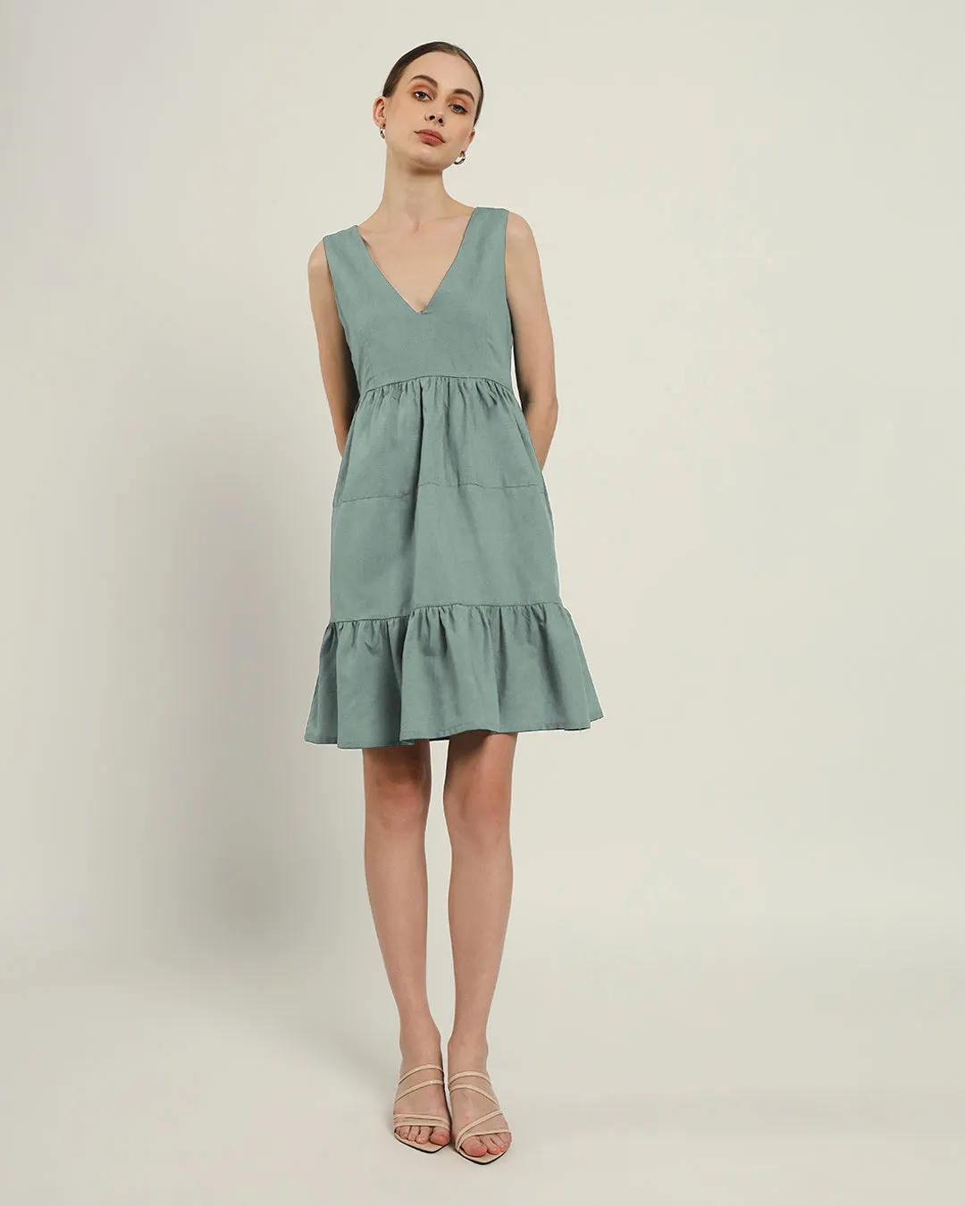 The Minsk Daisy Carolina Linen Dress