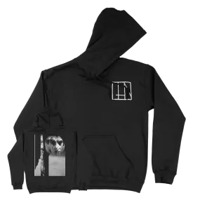 Thin “Dusk” Black Hooded Sweatshirt