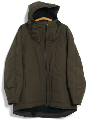 THOMAS 28-23-6 | Loose Padded Hood Jacket | Padded Olive