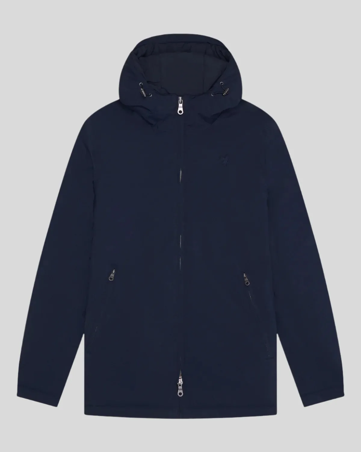 Tonal Eagle Padded Parka Shell Jacket