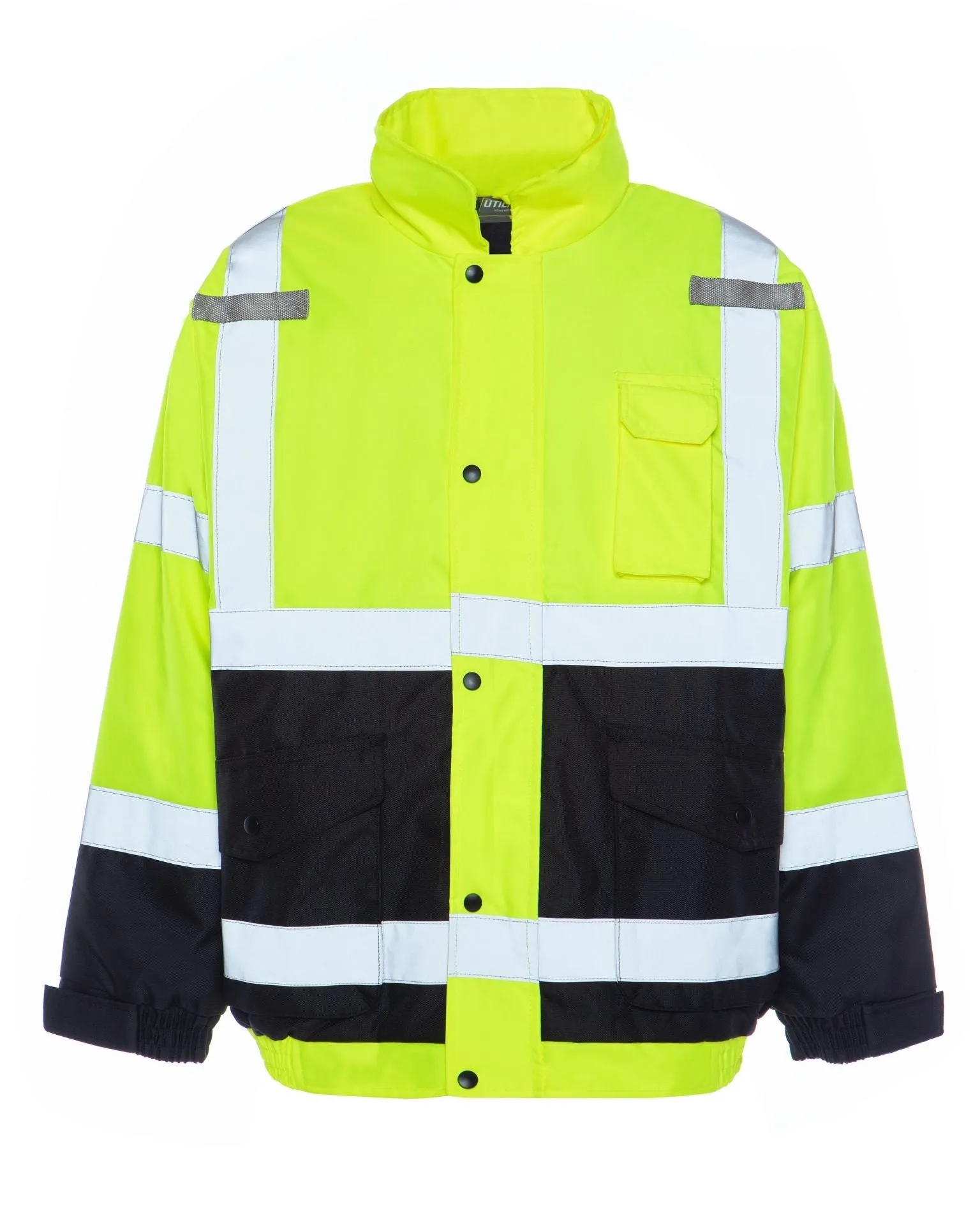 UHV562 HiVis Quilt Lined Bomber Jacket