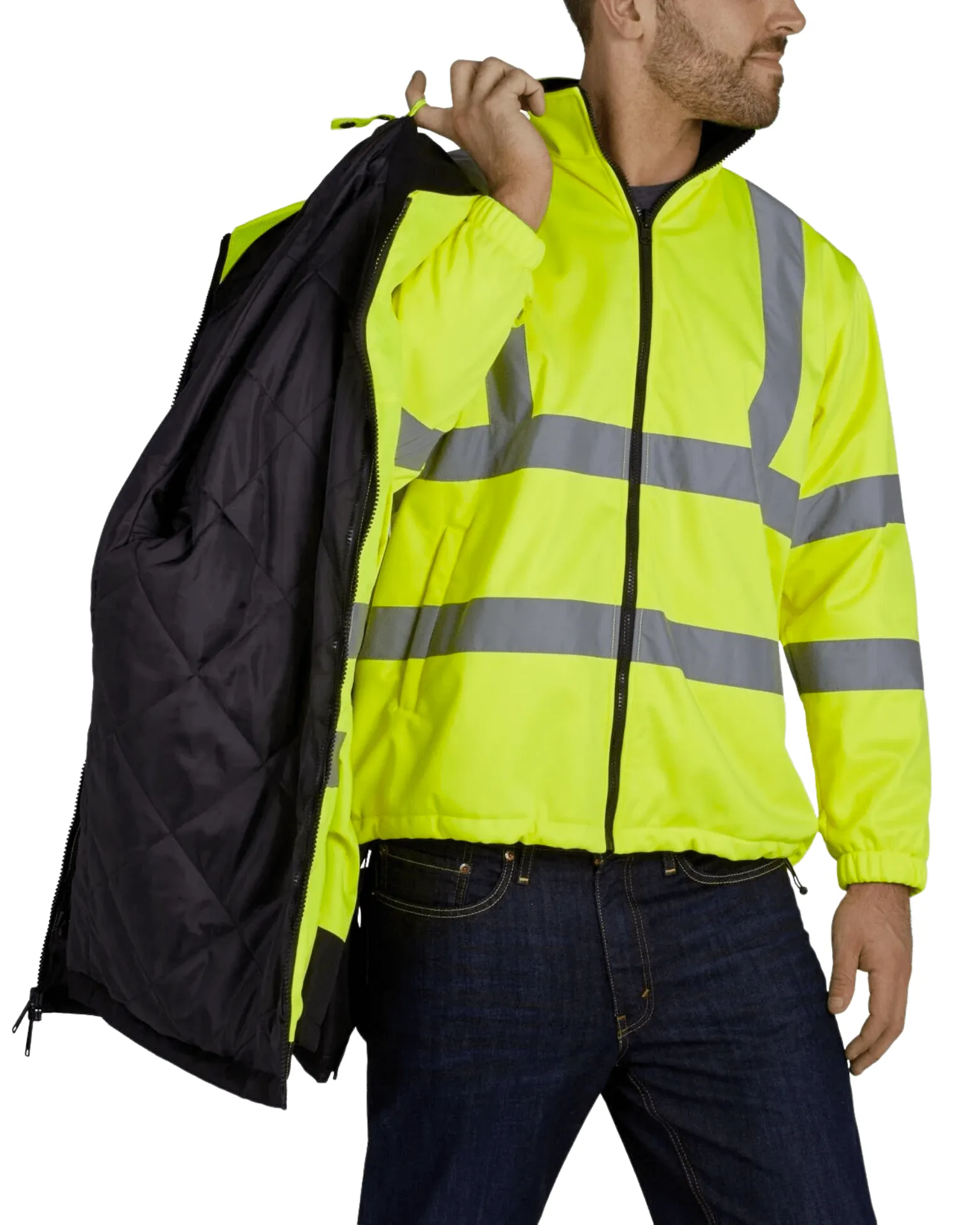 UHV821 HiVis Arctic 3-in-1 Jacket