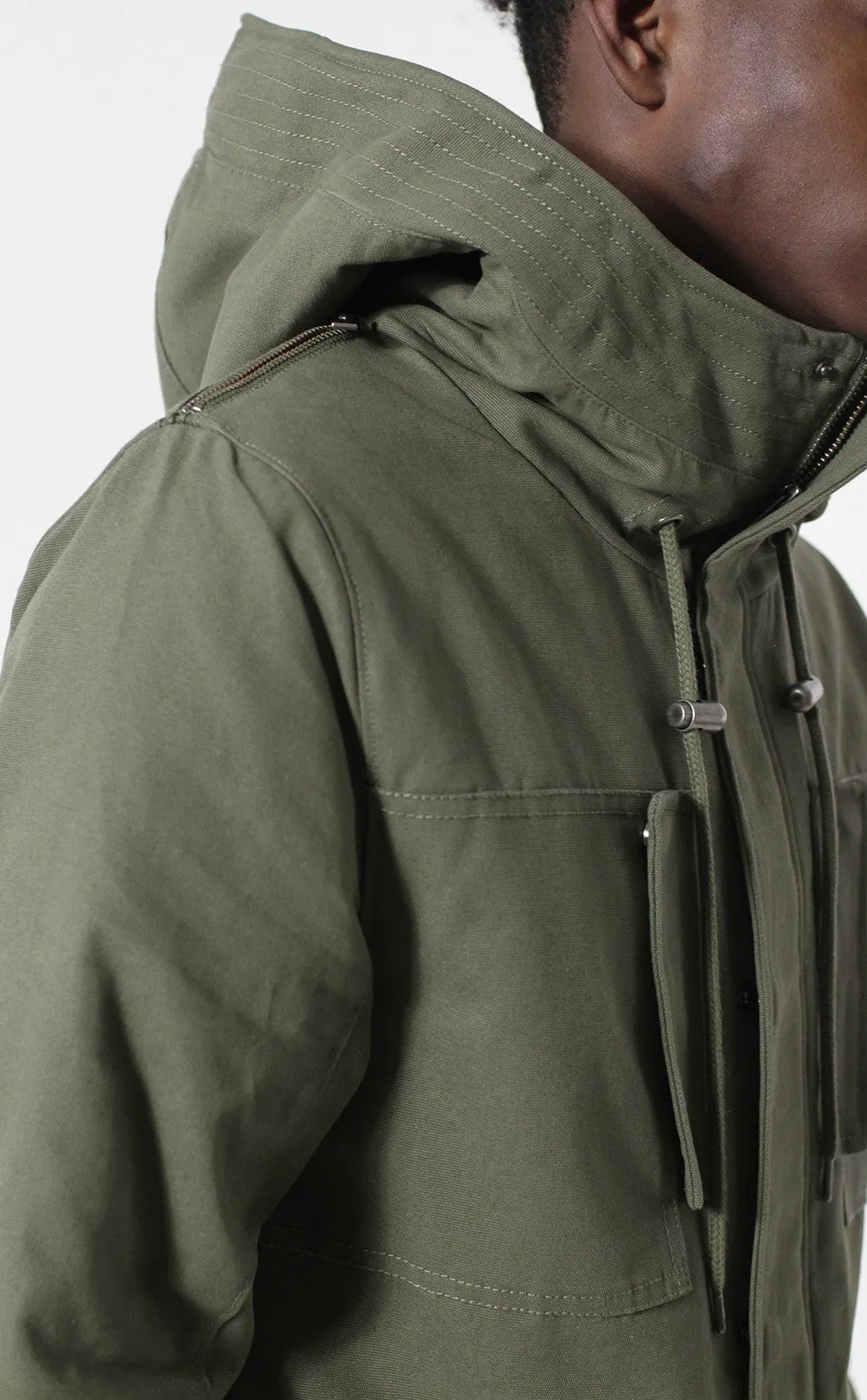 Unknown Petrichor Olive Parka Jacket