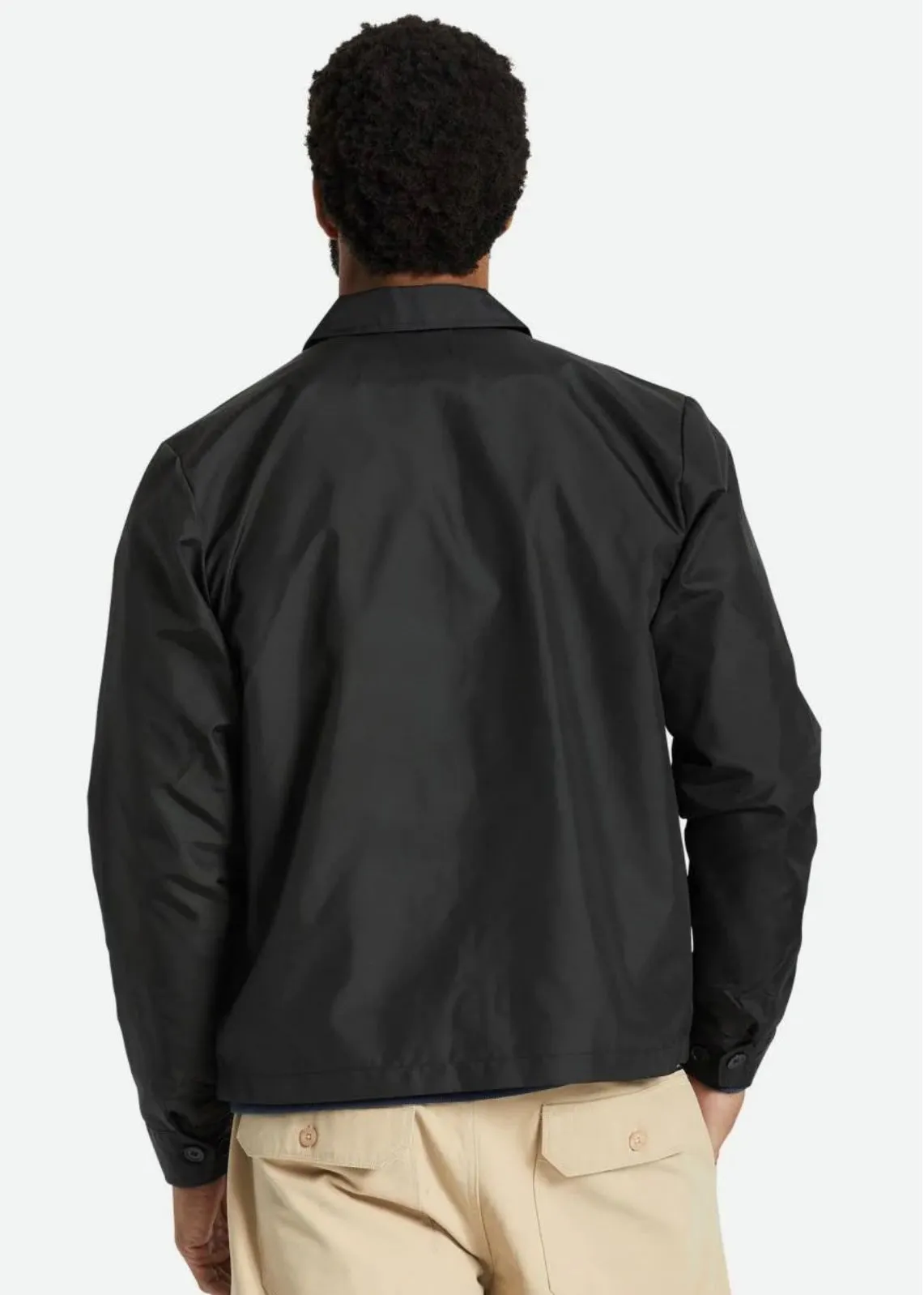 Utopia Vintage Nylon Jacket in Black