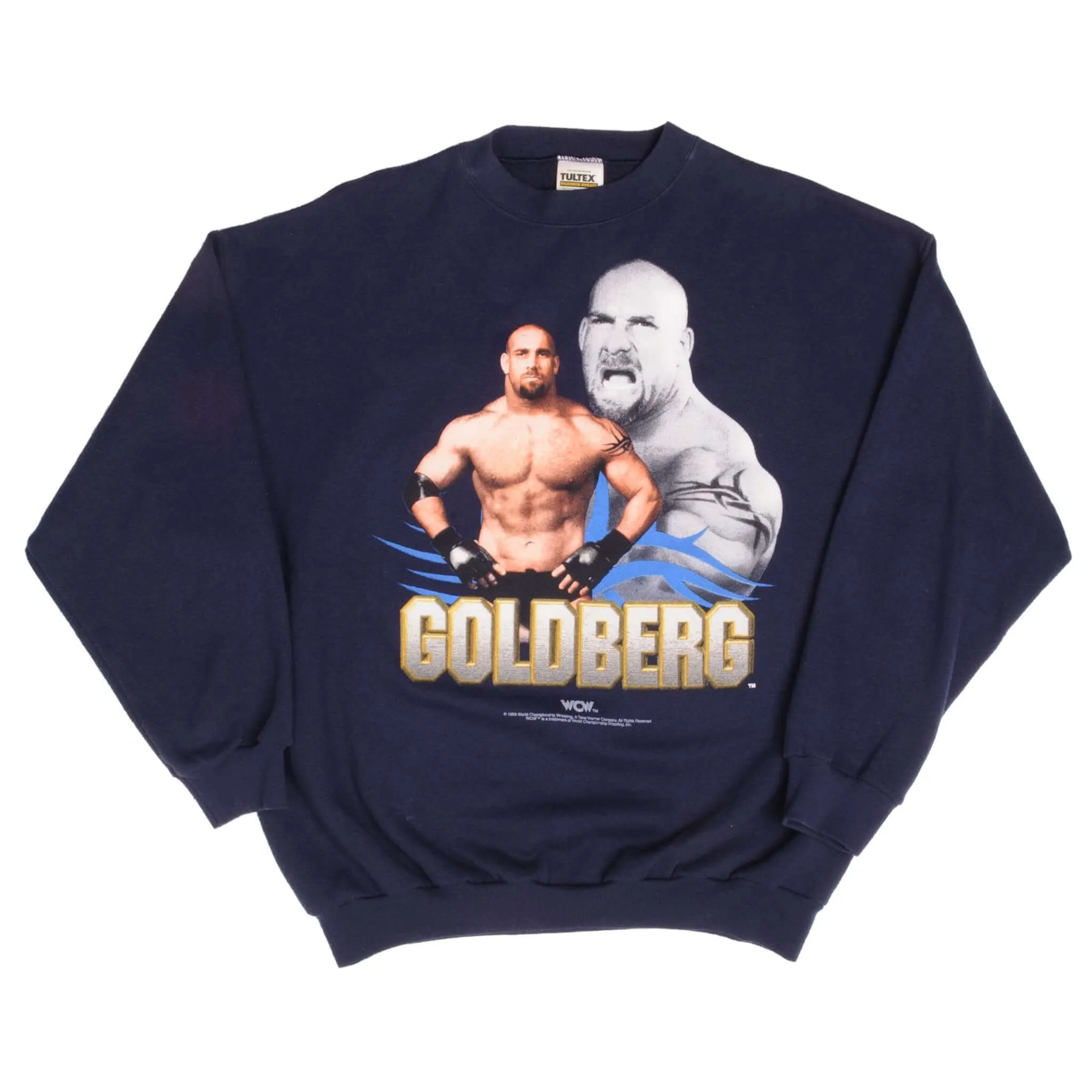 VINTAGE WCW GOLDBERG 1998 SWEATSHIRT SIZE XL