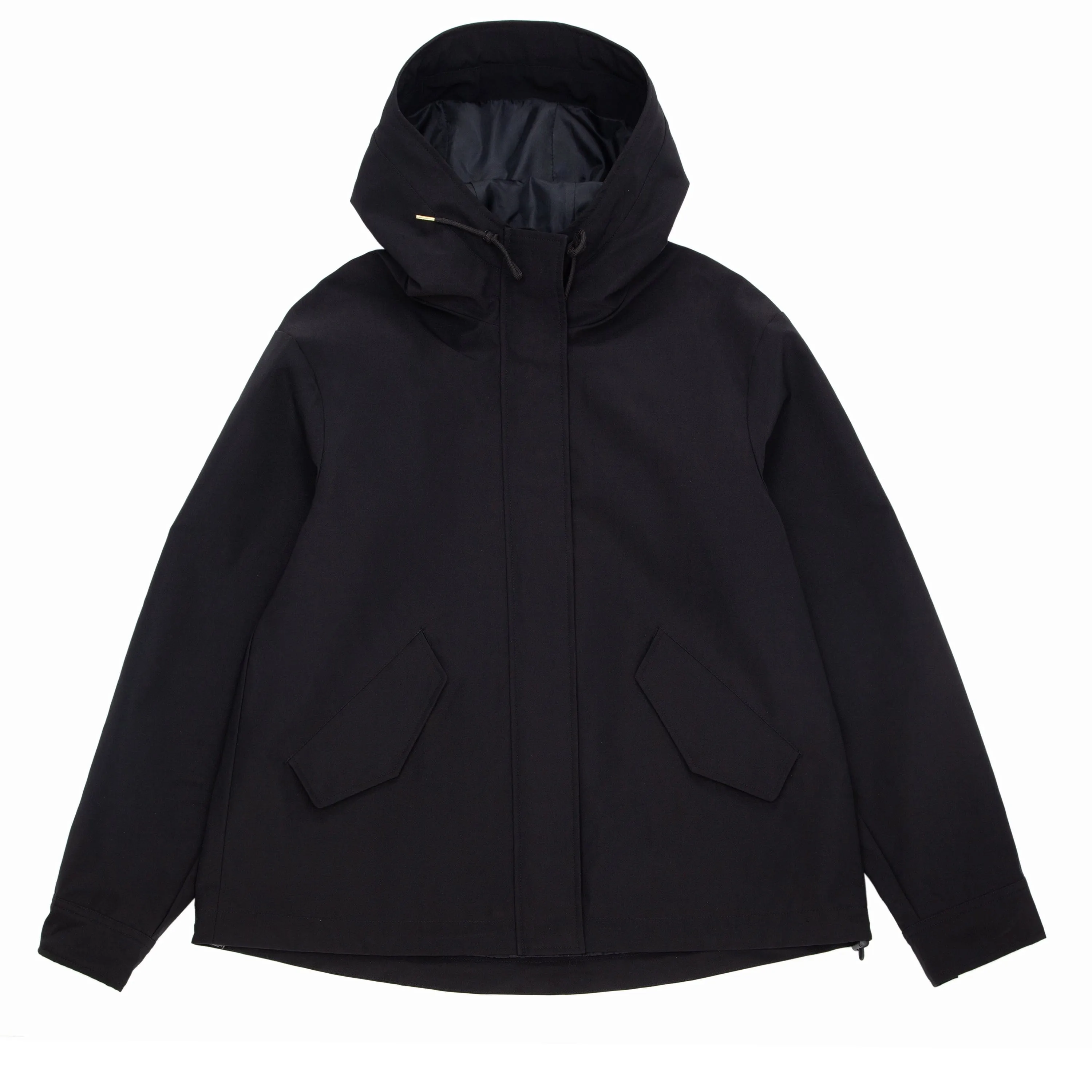 Women's Hooded Water-Resistant Parka Windbreaker Jacket